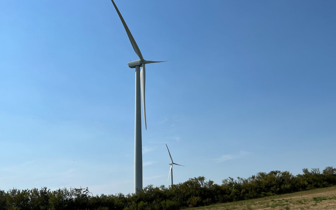 Wind in Alberta bottoms out three times over the last week